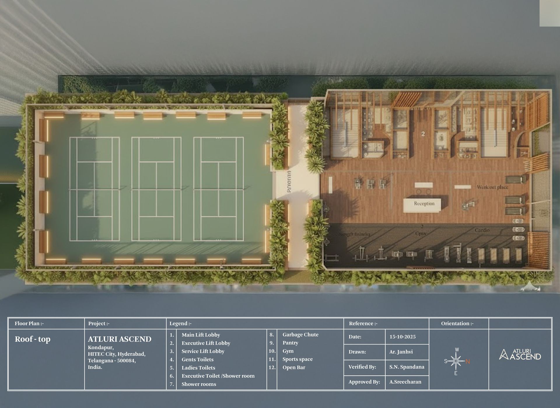 Rooftop Layout